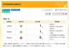 市役所駐車場の混み具合、ネットで　宇都宮市がリアルタイム配信