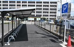 駐輪場３８台分開設