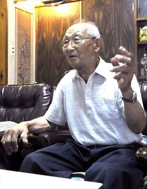 「この平和がいつまで続くのか心配になる」。将来を危惧する築島滋さん
