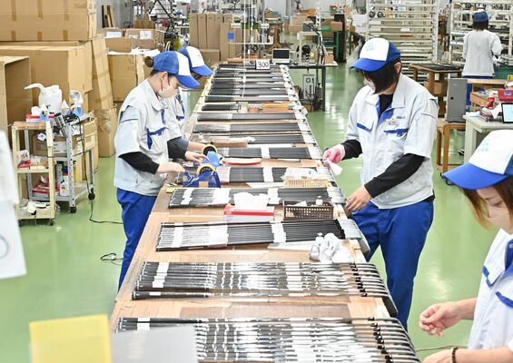 ふるさと納税の返礼品として人気のゴルフクラブの生産工場