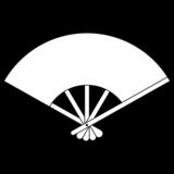 五本骨扇 （ごほんぼねおうぎ）〈器材紋　扇〉