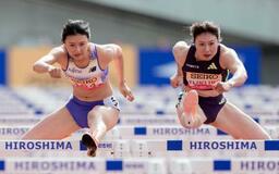 １００ｍ、男子は山本匠真がＶ
