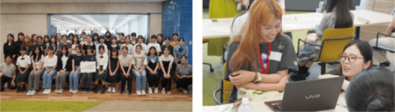 IT 企業で考える「わたしの未来」 化粧品×AI サービスを体験！IT コンサルタントの仕事を知ろう 