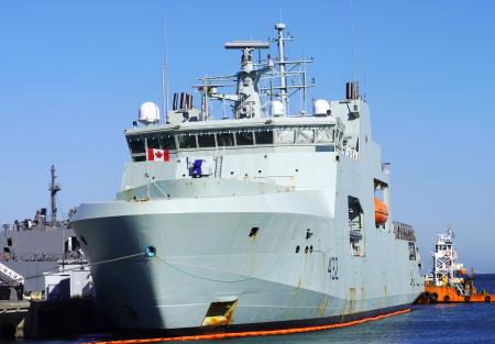 カナダ海軍哨戒艦が横須賀寄港 補給目的、昨年11月以来｜全国の