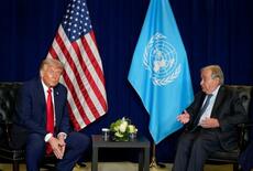 「米国は国連を１００％応援」