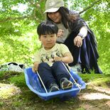 「子どもの発想で好きな遊びを」子どもたちが自然の中で「冒険」満喫　茂木