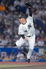 ロッテ・美馬、引退試合で登板