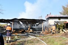 大田原で納屋全焼、被災者と焼失面積判明