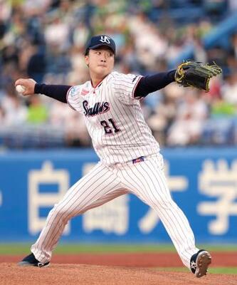 広島戦に先発したヤクルト・吉村=神宮