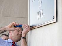 米、「戦争省」に看板かけ替え