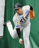 オリックス田嶋 上々のブルペン
