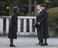 百合子さま墓所 両陛下が拝礼