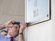 米、「戦争省」に看板かけ替え