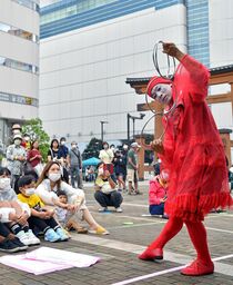 街なかで大道芸　宇都宮