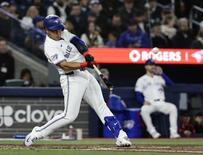 岡本和真がメジャー初本塁打