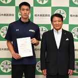 ブレックス選手らサポーターに任命　県臓器移植推進協会