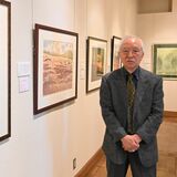 下野の版画家宮内さん　来月18日まで最後の個展　鹿沼の川上澄生美術館で