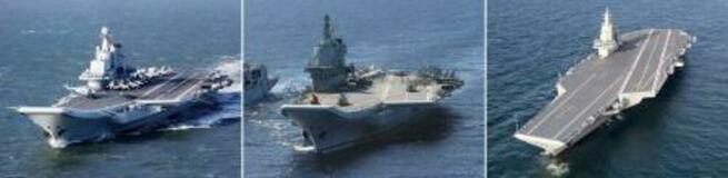 【夕刊】中国軍、常時空母3隻体制に