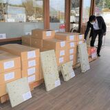 大谷石の板材を新たに展示販売　個人の需要取り込みへ　大谷石産業