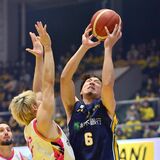 ブレックスが秋田に63－67で競り負け　バスケットＢ１　連勝６止まり、通算13勝４敗に