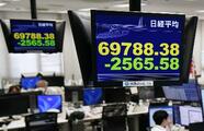 東証反落、終値は6万9788円