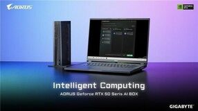 GIGABYTE、「AORUS GeForce RTX（TM）50シリーズ AI BOX」で、ウルトラブックノートPCにデスクトップクラスの演算能力と身近なAIエコシステムを提供