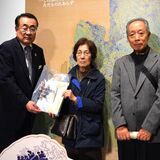 来場者１万人突破　県立美術館「文晁と北斎」展　21日から一部展示替え