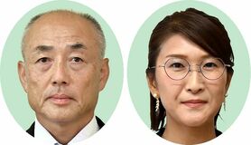 益子氏と鈴木氏 横一線