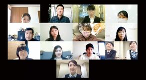 宇都宮での働き方や子育てを学生がリモートで体感