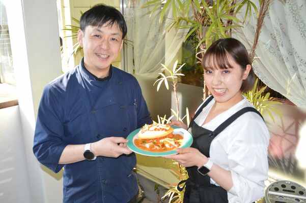 オムライス日本一を目指す入江さん夫妻