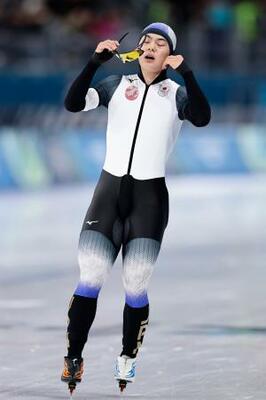 　男子５０００メートルのレースを終えた佐々木翔夢。２０位だった＝ミラノ（共同）