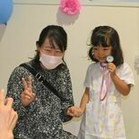 多くの家族連れとふれあいを　新小山市民病院で祭り　調剤体験も
