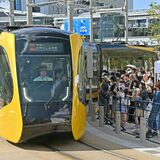 「ＬＲＴある宇都宮うらやましい」　開通に沿線も祝福の波