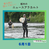 6月1日の栃木県内ニュース　「那珂川でアユ釣り解禁　全国有数の遡上の地」など３本をお届けします