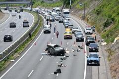 東北道 男性はねられ死亡