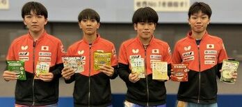 JA全農がルーマニアで戦う卓球日本代表選手の皆さんを「ニッポンの食」で…