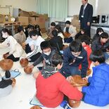 「木のボール」にどんな名前を付けようか　彫刻家の丑久保さん作　宇都宮・…