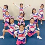 宇都宮・チアの小学１年以下チーム結成　チームエボルブ「スマイル　ピンク」