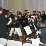 那須塩原「響キッズ吹奏楽団」堂々の演奏　小中学生で７月結成、黒磯中と初の発表の場