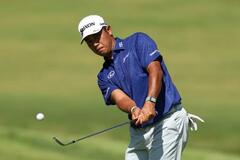 米男子ゴルフ、松山は３８位