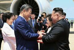 中朝首脳、戦略連携を拡大