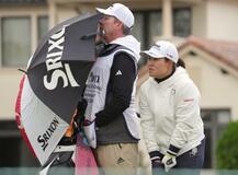 畑岡、山下が暫定６位