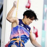 楢崎智亜、よもやの幕切れ　パリオリンピック・Ｓクライミングで決勝逃す　「このままじゃ…」