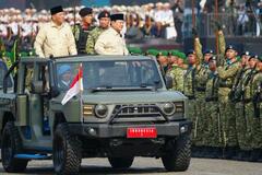 インドネシアで軍創設８０年