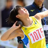 栃木県春季陸上　女子砲丸投げ・岸歩葉さん（旭）初優勝　自己新で全国標準突破