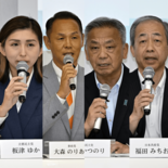 【詳報】参院選栃木選挙区　立候補予定者４人が舌戦　安全保障で相違明白に…