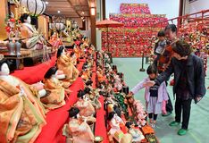 「真岡・浪漫ひな飾り」豪華絢爛に