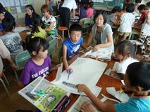 見出し生かしたい／宇都宮市平石北小