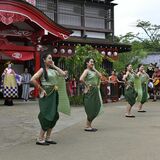 王立舞踏団がタイの優美な舞披露　日光江戸村で文化交流