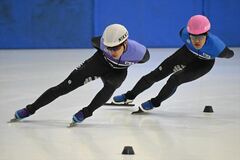 第８回県ショートトラックスピードスケート距離別競技会